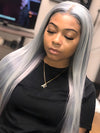 Signature Human Hair Collection Straight Lace Front Wig 100% Human Hair